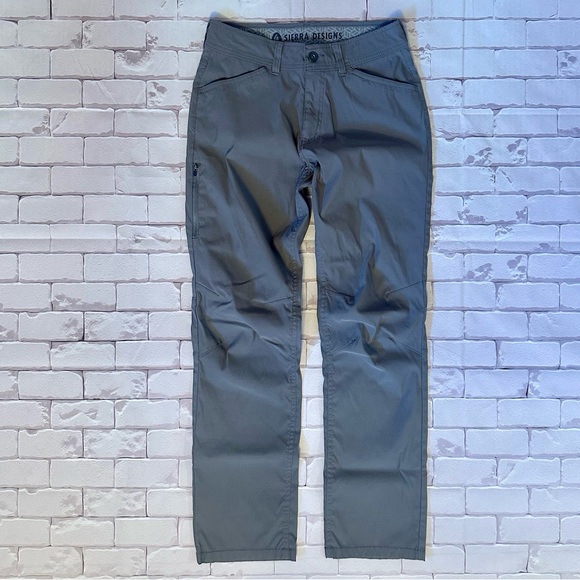 Sierra Designs Women's Grey Tech Stretch Pants Size M - Picture 3 of 5